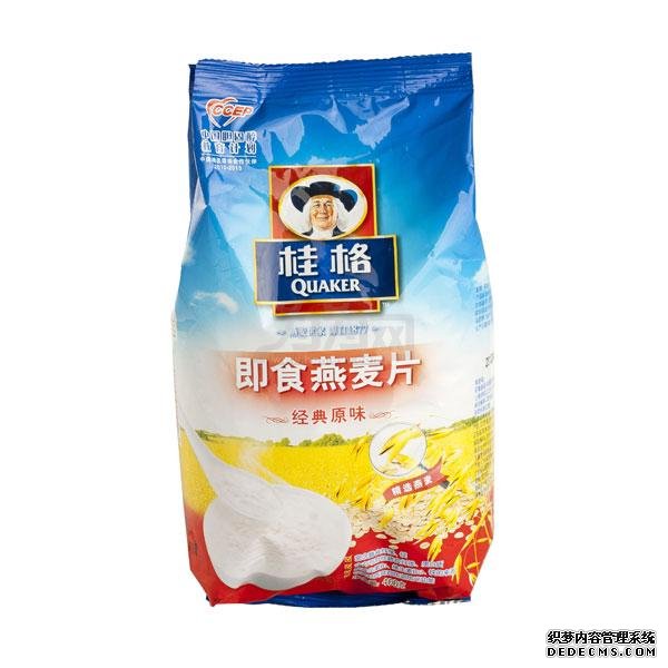 台湾桂格燕麦片频上质检黑榜