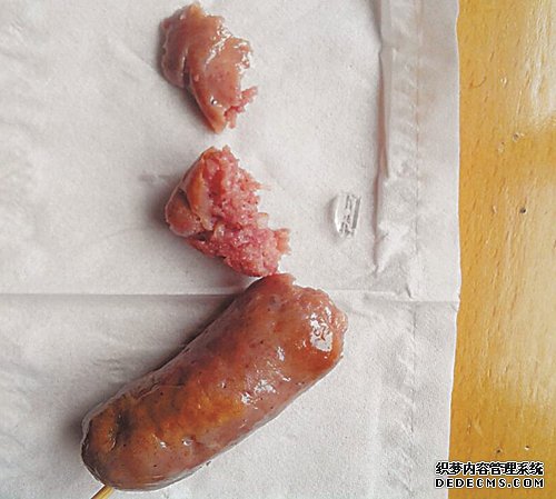 超市烤肠现温度计碎片 孕妇尿汞超标商家担责