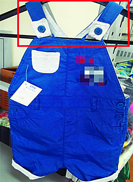 中消协童装评测报告:易脱附件过长绳带成致命隐患